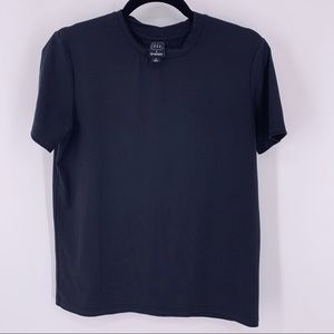 Nylora Bandier Boxy T-Shirt Black Sz S Black